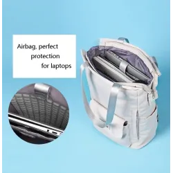 Borsa a mano alla moda - zaino per laptop - con porta di ricarica USB - impermeabile