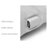 Sac à main élégant - sac à dos pour ordinateur portable - avec port de chargement USB - étanche