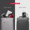 Fashionable multifunction backpack - with USB charging port - bag for 13" / 15" laptop