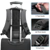 Fashionable multifunction backpack - with USB charging port - bag for 13" / 15" laptop