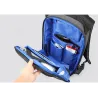 Fashionable multifunction backpack - with USB charging port - bag for 13" / 15" laptop