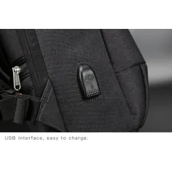 MochilasMochila multifunción de moda - con puerto de carga USB - bolsa para laptop de 13 "/ 15"