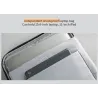 Modny plecak - torba na laptopa 15'' - z portem USB do ładowania - wodoodpornyPlecaki