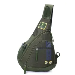 Chest / shoulder mini bag - backpack - waterproof nylon - unisex
