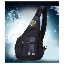 Chest / shoulder mini bag - ryggsäck - vattentät nylon - unisex