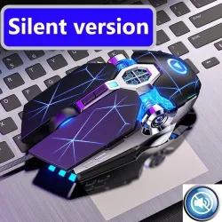 Professionele optische gamingmuis - 6 knoppen - bedraad - 3200 DPI - LED - stilMuizen