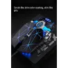 Professional optical gaming mouse - 6 buttons - wired - 3200DPI - LED - silent