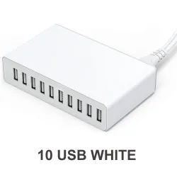 Meerdere poorten USB-oplader - snel opladen - 5 / 6 / 10 poorten - 60WOpladers