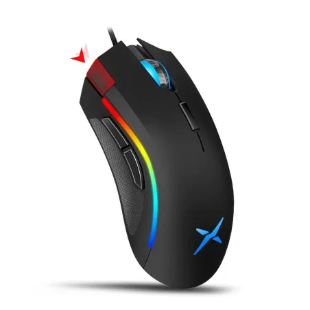 MouseM625 - A3050 - 4000 DPI 1000Hz - mouse para juegos con cable - retroiluminación RGB - 7 botones - USB