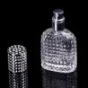 Refillable glass bottle for perfume with atomizer 30 ml - 50 ml