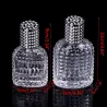 Flacon en verre rechargeable pour parfum avec atomiseur 30 ml - 50 ml