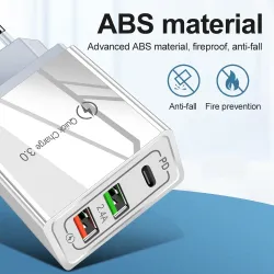 Universele oplader - snel opladen - 3.0 - PD - USB type-C - 30WOpladers