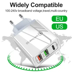 Universal-Ladegerät - Schnellladung - 3.0 - PD - USB Typ-C - 30W