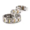PulserasPulsera de salud magnética de moda - titanio - protección radiológica