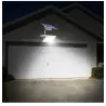 Kinkiet zewnętrzny ogrodowy - wodoodporna lampa solarna - regulowana - 48 LEDOświetlenia słonecznego