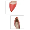 Elegante Pumps mit hohem Absatz - mit einer Knöchelkette aus Metall