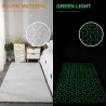 Thick luminous carpet - plush fluffy mat