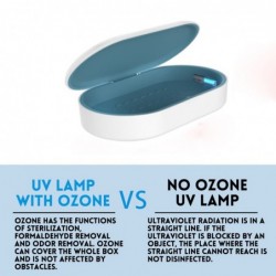 Uniwersalne pudełko do dezynfekcji - sterylizator - do telefonów / masek na twarz / zabawek - światło UV - z kablem USBMaski ...