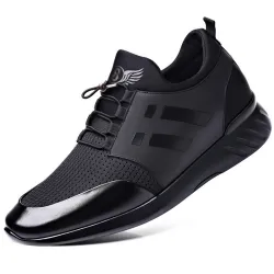 Modische Herren Sneaker - atmungsaktiv - echtes Leder