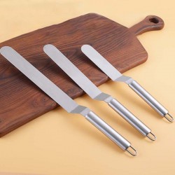 Utensilios para hornearEspátula para crema de acero inoxidable - cuchillo - para decoración de pasteles