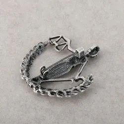 Peace Woman - Anwaltsabzeichen - Metallbrosche