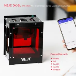 NEJE DK KZ - 445nm - 10W - mini grawerka - grawer laserowy CNC - drukarka - OSMaszyny do grawerowania
