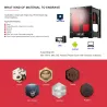 NEJE DK KZ - 445nm - 10W - mini engraving machine - CNC laser engraver - printer - OS