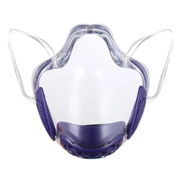 Transparant beschermend gezichtsmasker - plastic schild - met filterMondmaskers