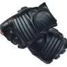 GuantesGuantes de piel negros - fitness / gimnasio / ciclismo - medio dedo