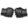 Gants en cuir noir - fitness / gym / cyclisme - demi doigt