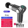 Mini massagepistol - vibrator - muskelavslappning - smärtlindring - LCD -display
