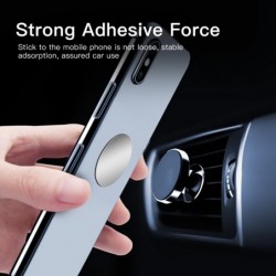 Metal plate - sticker - magnetic phone holder - 3M adhesive