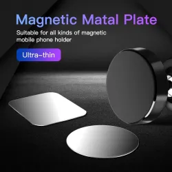 Metalowa płytka - naklejka - magnetyczny uchwyt na telefon - klej 3MHolders