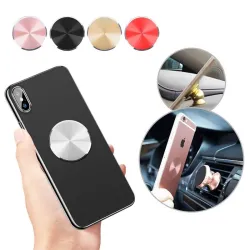 Metalowa płytka - naklejka - na magnetyczny uchwyt na telefon - klej 3MHolders