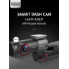 SAMEUO U700 - dash cam - front / rear camera - video recorder - QHD 1944P - DVR - WiFiDash cams