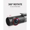 SAMEUO U700 - dash cam - front/bagkamera - videooptager - QHD 1944P - DVR - WiFi