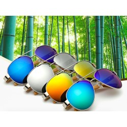 Gafas de solBamboo & metal - gafas de sol hechas a mano - unisex