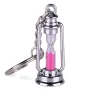 llaveroLámpara de metal - reloj de arena - llavero para parejas - 2 piezas