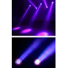 Mini wiązka LED - światło laserowe - ruchoma głowica - DJ / oświetlenie sceniczne - 60W - RGBW - DMXOświetlenie sceniczne i e...