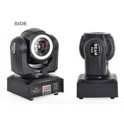 Mini wiązka LED - światło laserowe - ruchoma głowica - DJ / oświetlenie sceniczne - 60W - RGBW - DMXOświetlenie sceniczne i e...