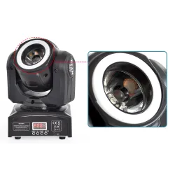 Mini wiązka LED - światło laserowe - ruchoma głowica - DJ / oświetlenie sceniczne - 60W - RGBW - DMXOświetlenie sceniczne i e...