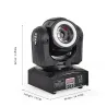 Mini wiązka LED - światło laserowe - ruchoma głowica - DJ / oświetlenie sceniczne - 60W - RGBW - DMXOświetlenie sceniczne i e...