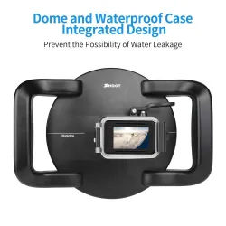 Duikkoepelpoort - dual-handheld - waterdichte lensdop - voor GoPro Hero 8 Black - 6 inchBescherming