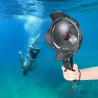 Duikkoepelpoort - waterdichte filterbehuizing - omschakelbaar - voor GoPro Hero 7 6 5 BlackBescherming