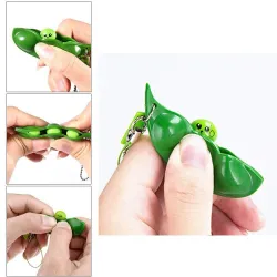 Wyciskany groszek - antystresowa zabawka fidget - z breloczkiemBreloczki Do Kluczy