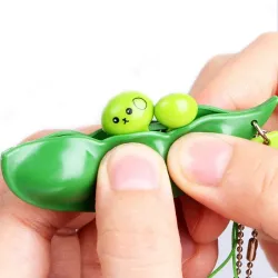 Wyciskany groszek - antystresowa zabawka fidget - z breloczkiemBreloczki Do Kluczy