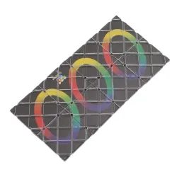 8 panelen opvouwbare puzzelkubus - speelgoedFidget-spinner