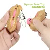 Squeeze bean - antistress fidget speelgoed - met sleutelhangerSleutelhangers