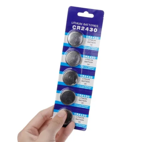 BateríasButton lithium battery - CR2430 - 3V - 5 pieces