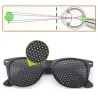 Anti-myopia - pinhole glasses - sunglasses - natural vision healing - UV 400Sunglasses